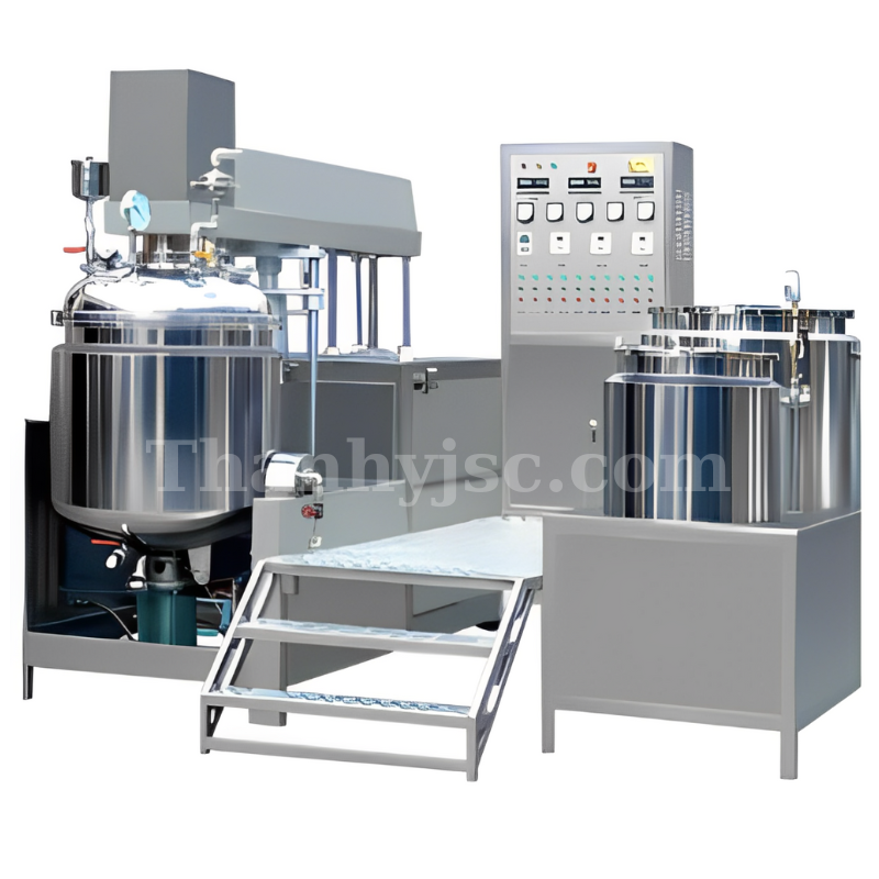 Cấu Tạo Và Nguyên Lý Hoạt Động Của Máy Trộn Nhũ Hóa Chân Không