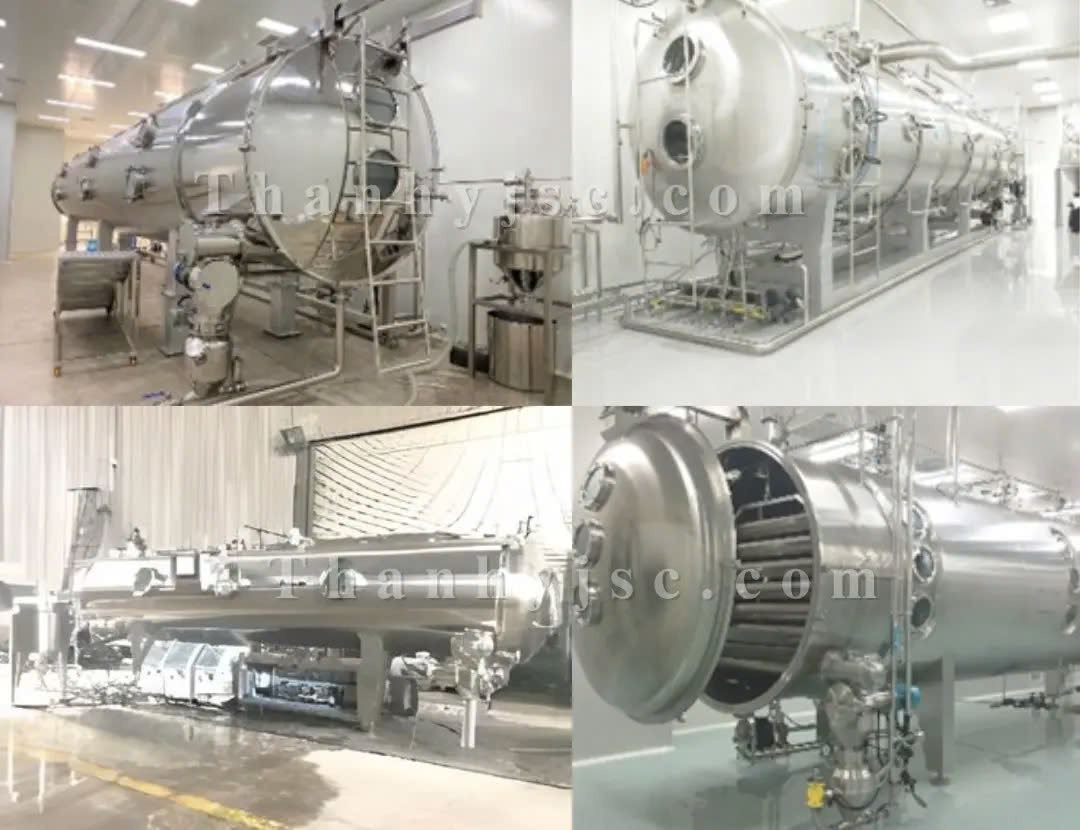 Máy Sấy Băng Tải Chân Không Là Gì?